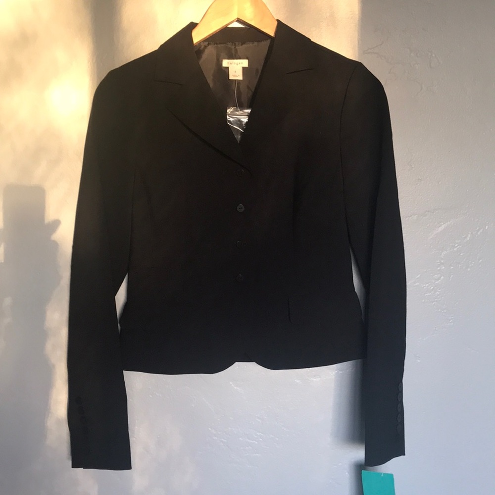 Halogen black blazer jacket